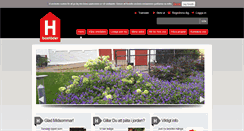 Desktop Screenshot of hudiksvallsbostader.se